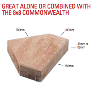 monument paver specs